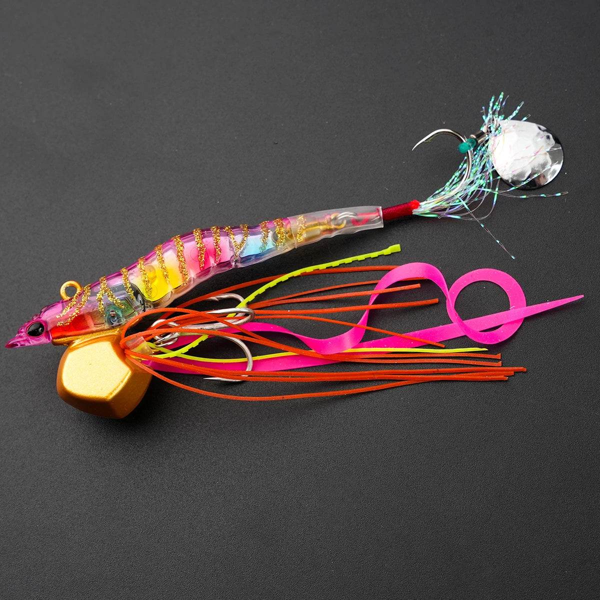 JOHNCOO VIB Prawn Spinner Lure - Fish & Cheaps | Fishing & Outdoor Gear