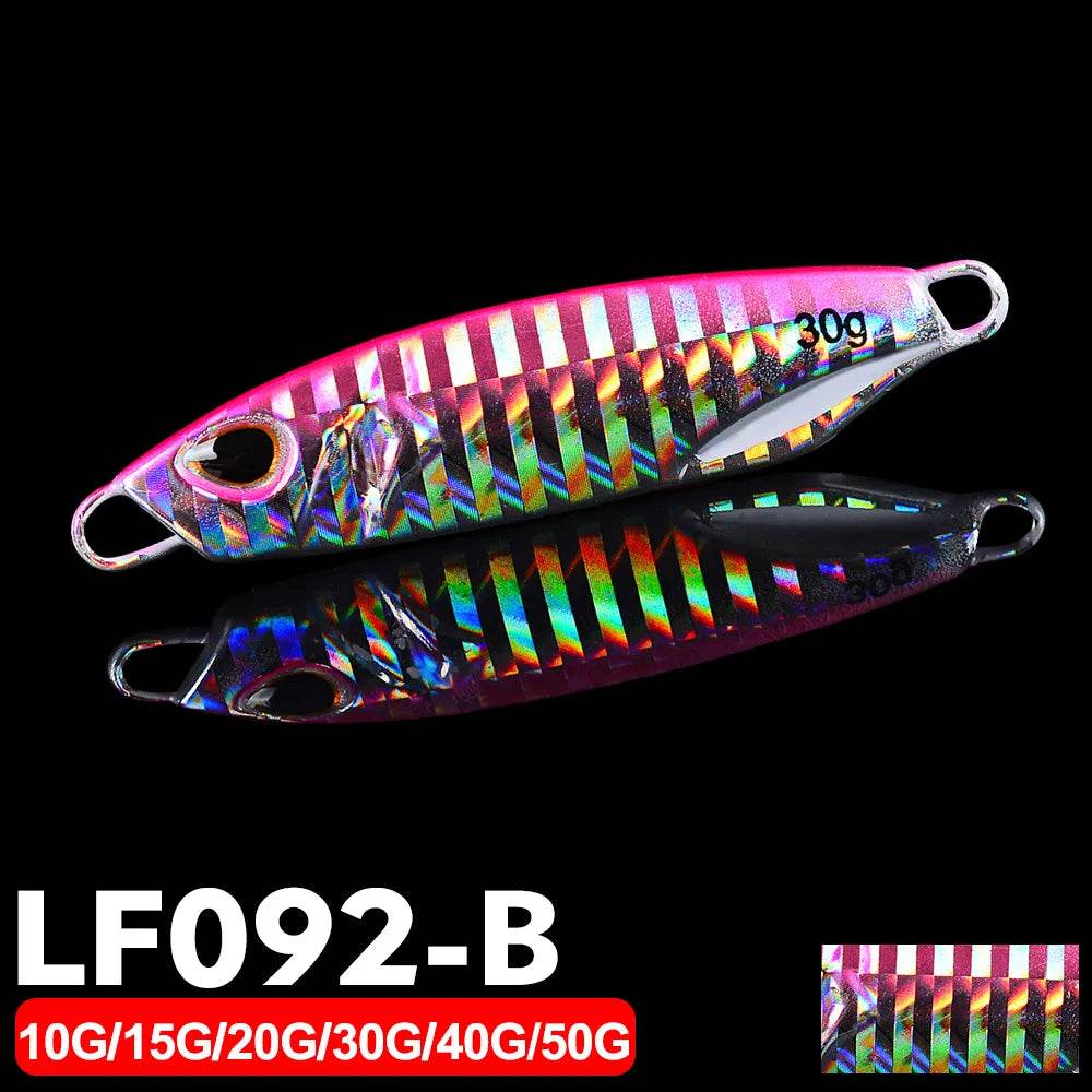 PROBEROS Metal Jig Set – Shore Casting Fishing Spoons - Fish & Cheaps | Fishing & Outdoor Gear