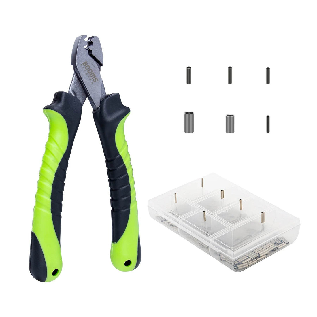 Booms CP2 Crimping Pliers & 300 Crimp Sleeves Set - Fish & Cheaps | Fishing & Outdoor Gear