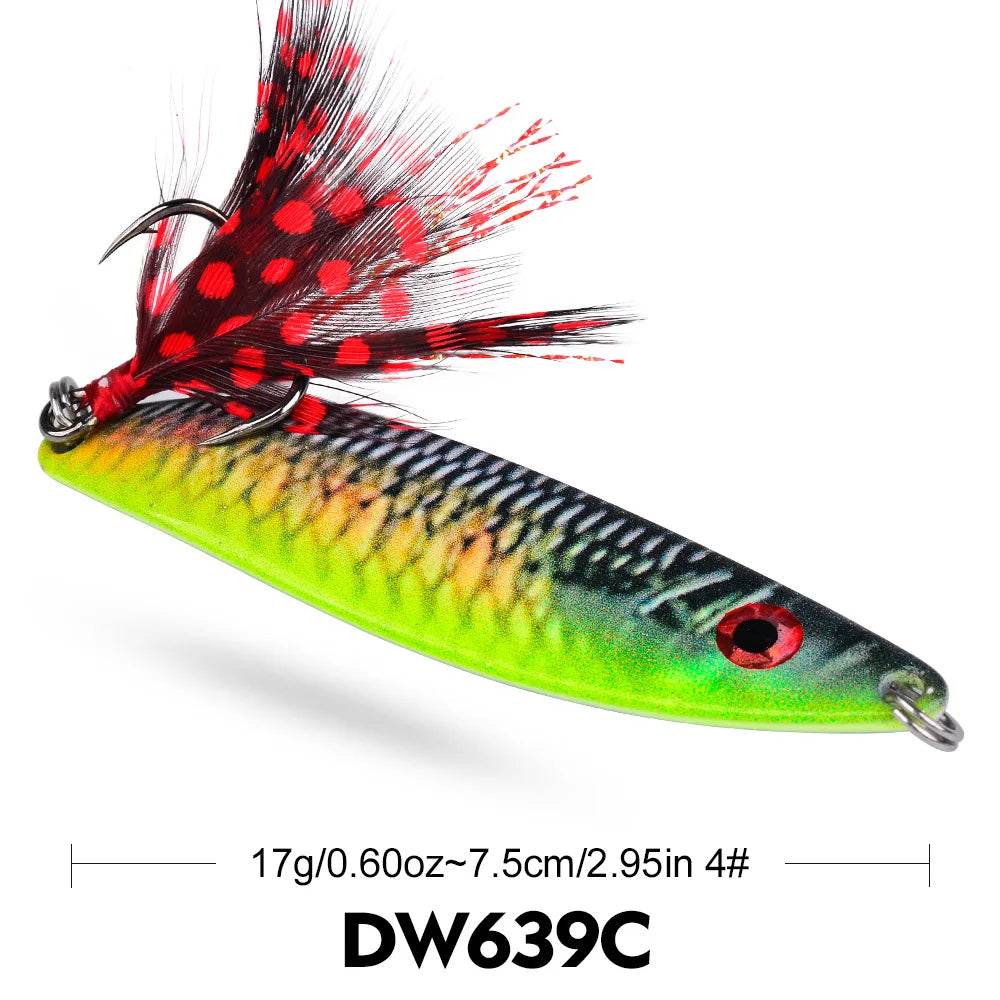 PROBEROS 17g S Shape Long Cast Jig - Fish & Cheaps | Fishing & Outdoor Gear