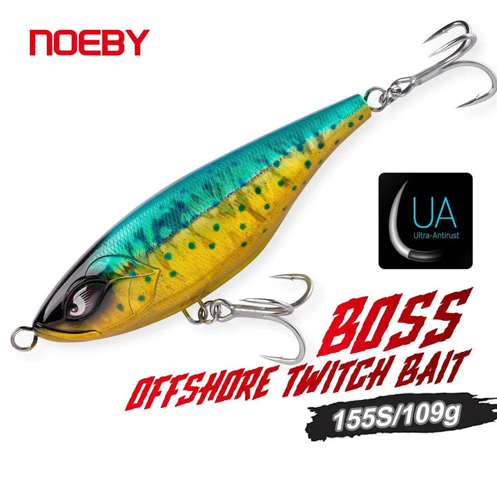 NOEBY Offshore Twitch Bait 155mm – Sinking Stickbait - Fish & Cheaps | Fishing & Outdoor Gear