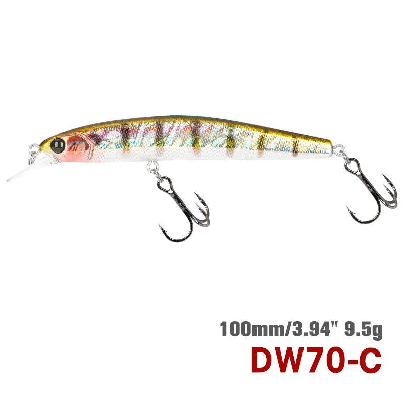 TSURINOYA 100SP Suspending Minnow – Precision Jerkbait - Fish & Cheaps | Fishing & Outdoor Gear