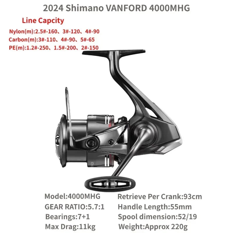 Shimano 2024 Vanford Spinning Reel - Fish & Cheaps | Fishing & Outdoor Gear