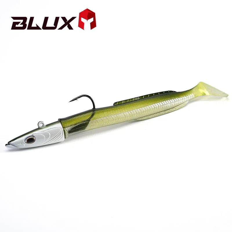 BLUX Happy Sandeel 13cm Soft Paddle Tail Lure - Fish & Cheaps | Fishing & Outdoor Gear