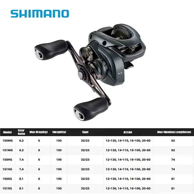 Shimano Curado 150 Baitcasting Reel - Fish & Cheaps | Fishing & Outdoor Gear