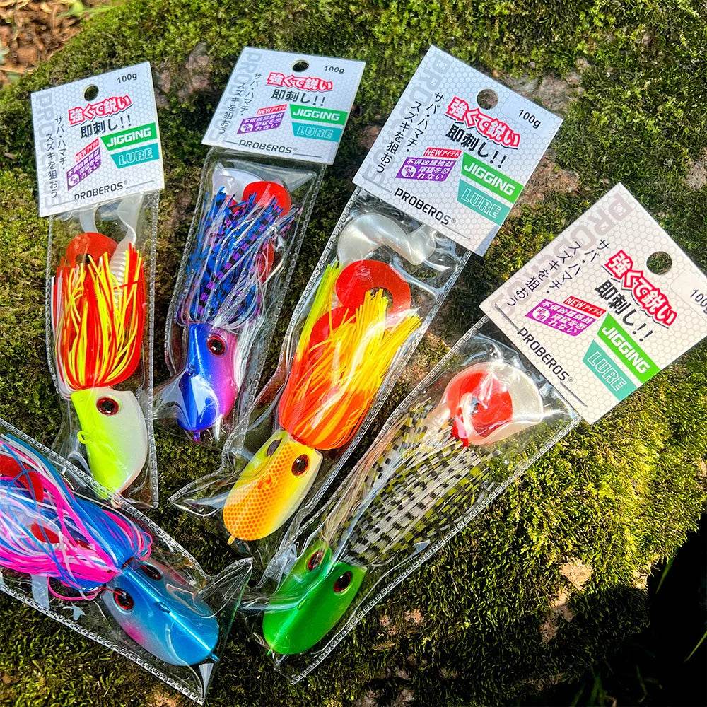 PROBEROS Big Head Jig – Rolling Tail Soft Bait Lure - Fish & Cheaps | Fishing & Outdoor Gear