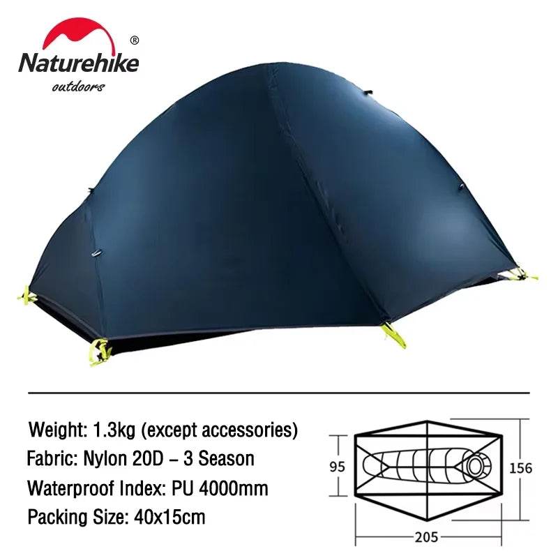 Naturehike Cycling Tent — Ultralight 1-Person Shelter - Fish & Cheaps | Fishing & Outdoor Gear