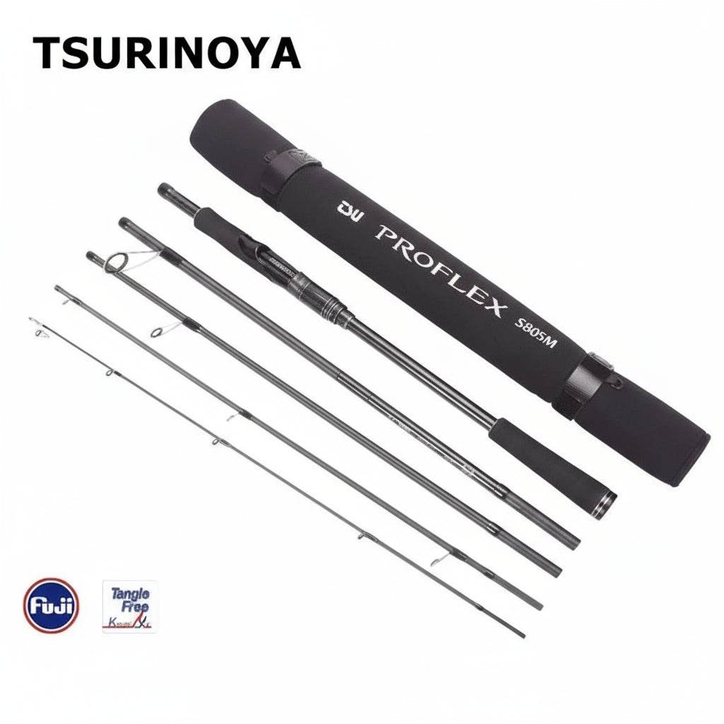 TSURINOYA PROFLEX Packable Shore Jigging Rod - Fish & Cheaps | Fishing & Outdoor Gear