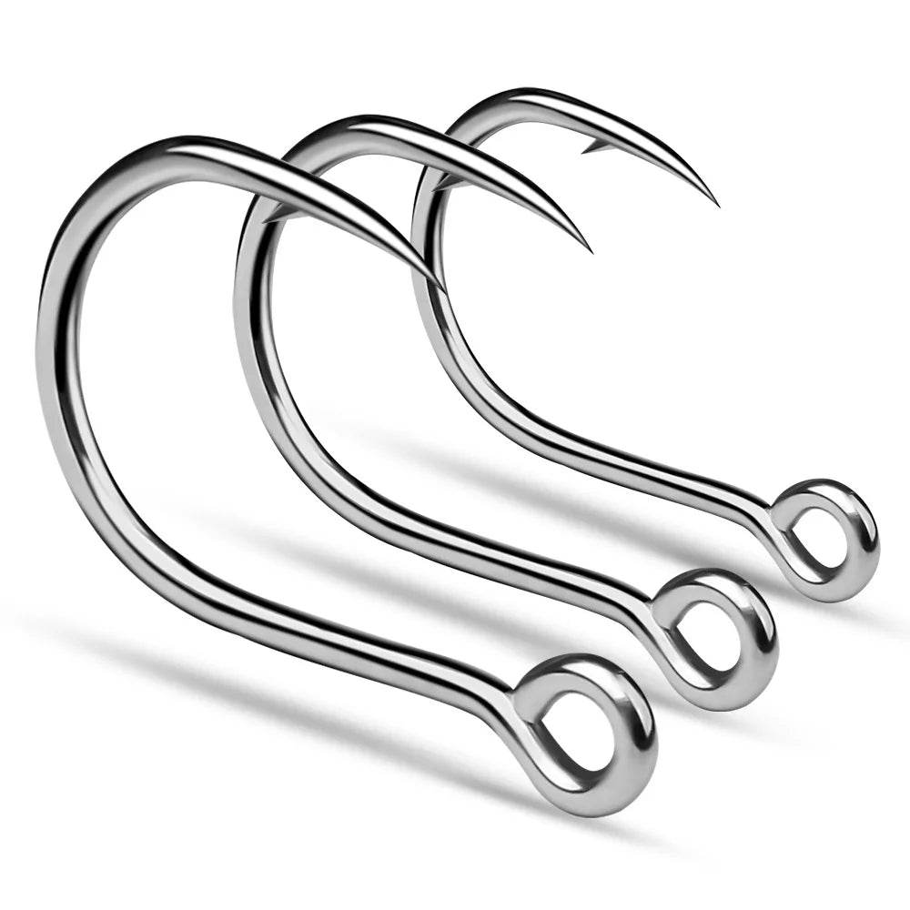PROBEROS 20pcs Stainless Jig Hooks - Fish & Cheaps | Fishing & Outdoor Gear