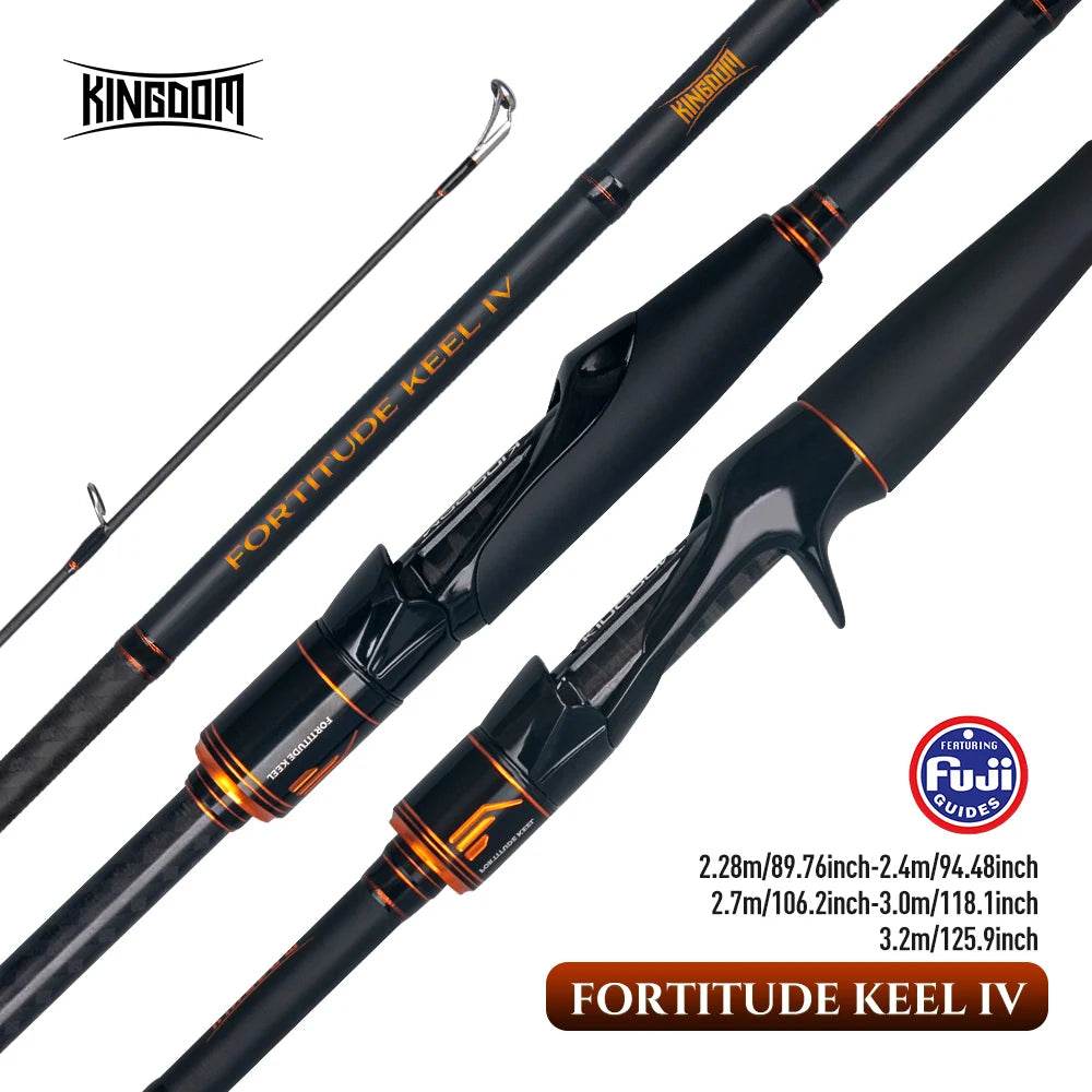 Kingdom FORTITUDE KEEL IV Long Casting Rod - Fish & Cheaps | Fishing & Outdoor Gear