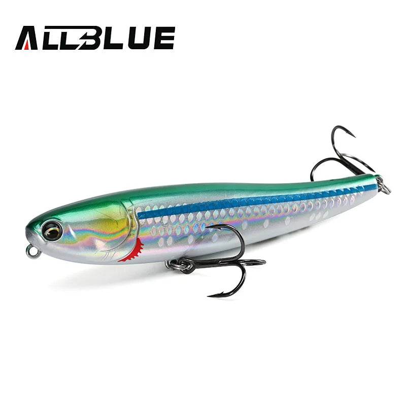 ALLBLUE BULLET MULLET: Surface Walker Lure - Fish & Cheaps | Fishing & Outdoor Gear