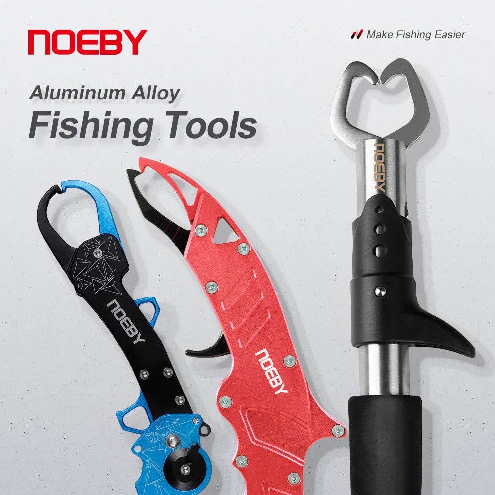 Noeby Aluminium Fishing Gripper – Lip Controller & Handle Grab - Fish & Cheaps | Fishing & Outdoor Gear