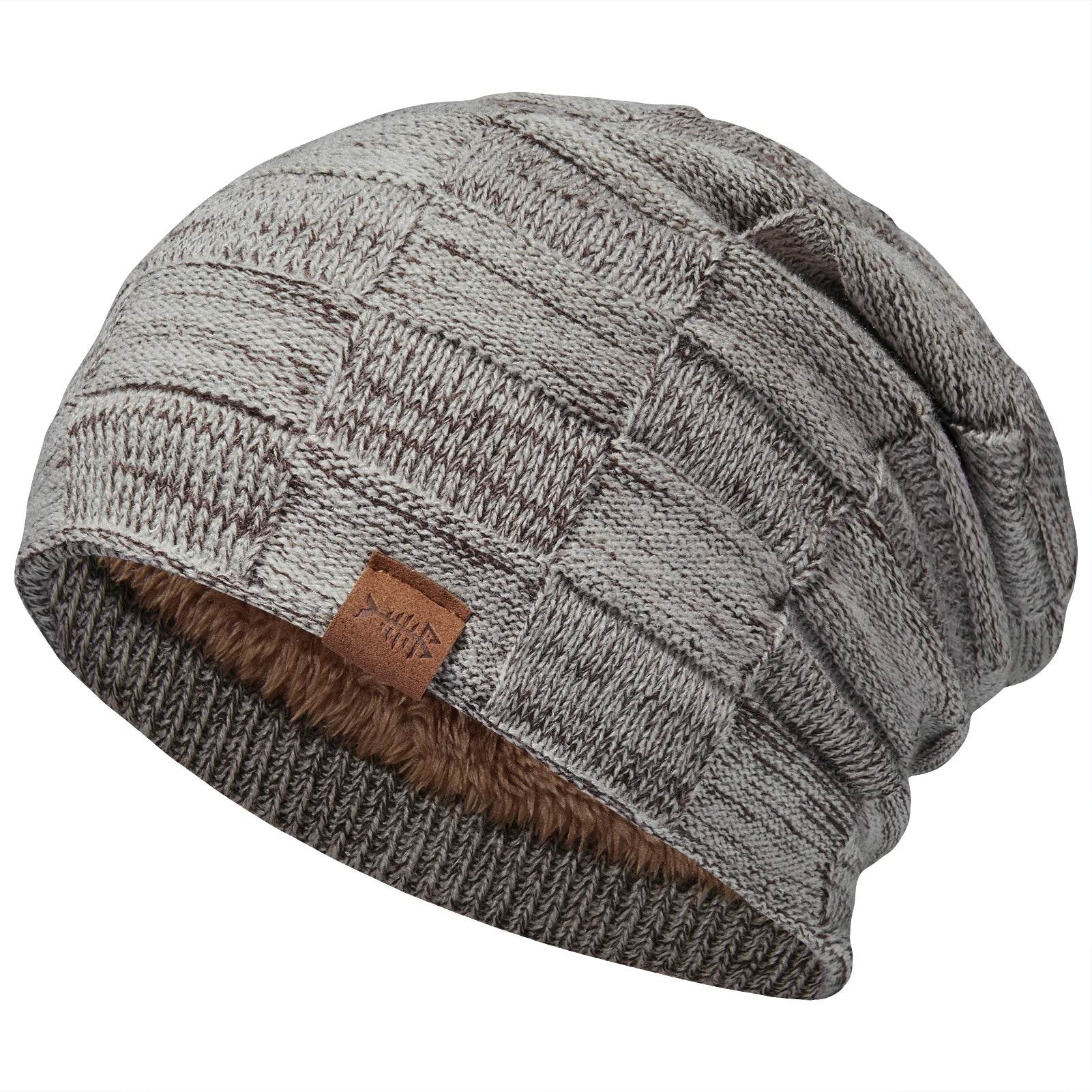 BASSDASH Winter Fleece Slouch Beanie - Fish & Cheaps | Fishing & Outdoor Gear