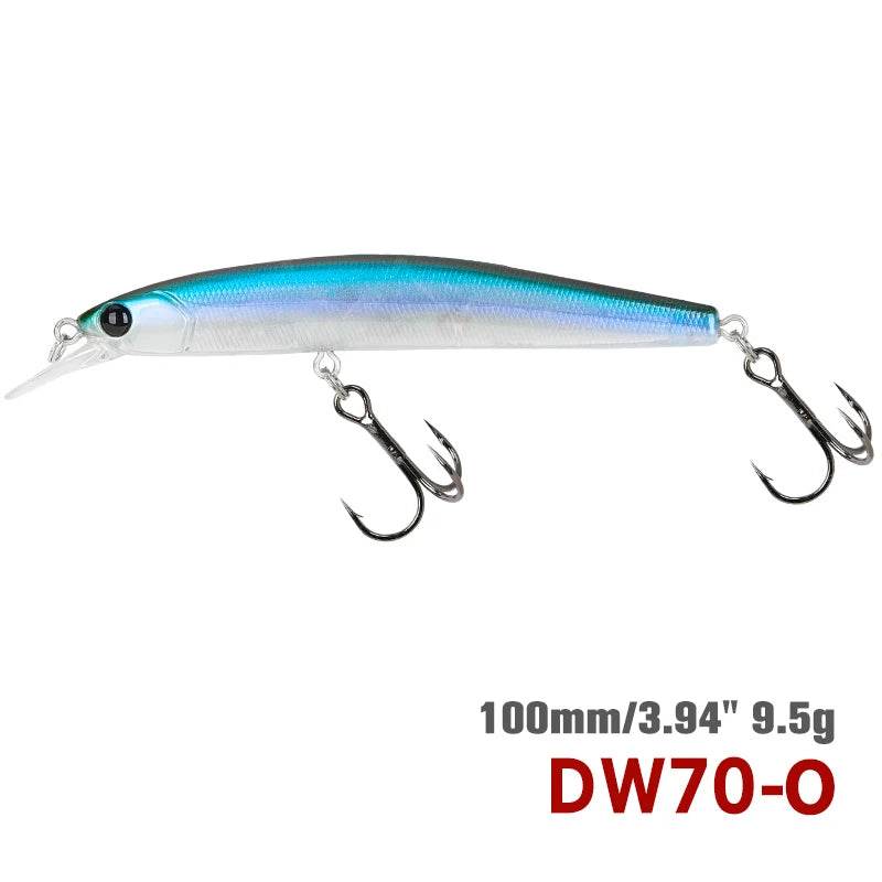 TSURINOYA 100SP Suspending Minnow – Precision Jerkbait - Fish & Cheaps | Fishing & Outdoor Gear
