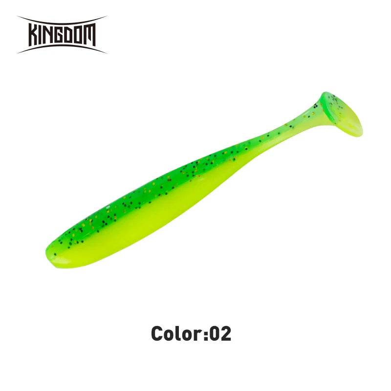 KINGDOM Soft Silicone Lures – Lifelike Swimbaits Pack - Fish & Cheaps | Fishing & Outdoor Gear