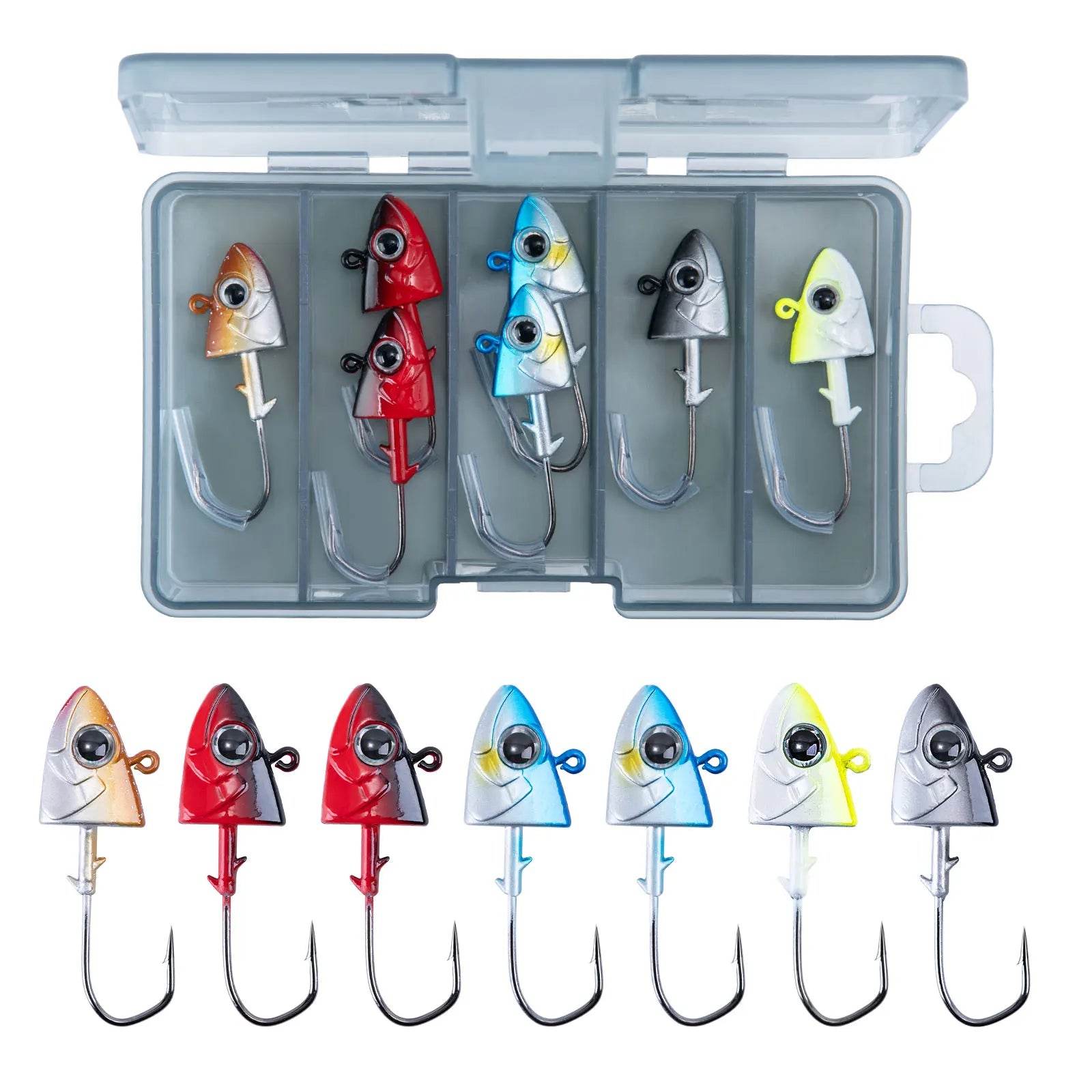Goture Jig Head Fishing Hooks Set - Fish & Cheaps | Fishing & Outdoor Gear