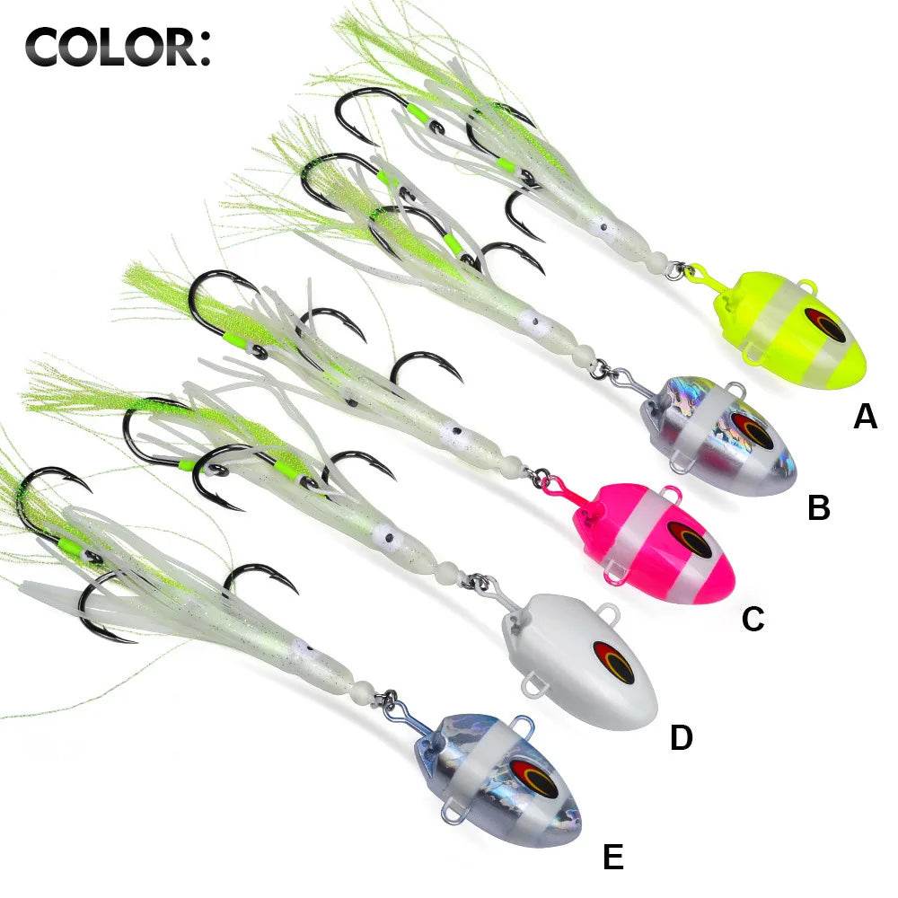 PROBEROS Metal Jig Glow Slow Jigging Lure - Fish & Cheaps | Fishing & Outdoor Gear