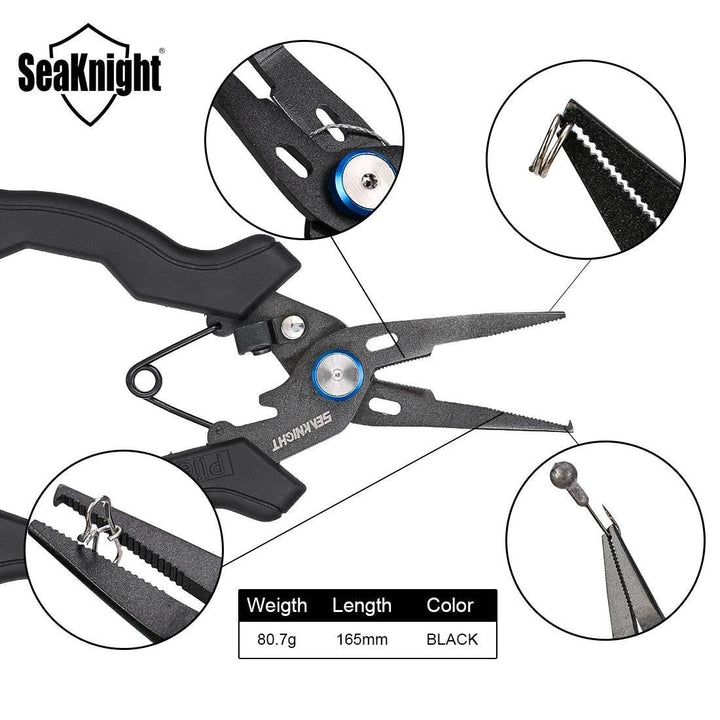 SeaKnight SK001 Fishing Pliers – 165mm Multifunction Tool - Fish & Cheaps | Fishing & Outdoor Gear