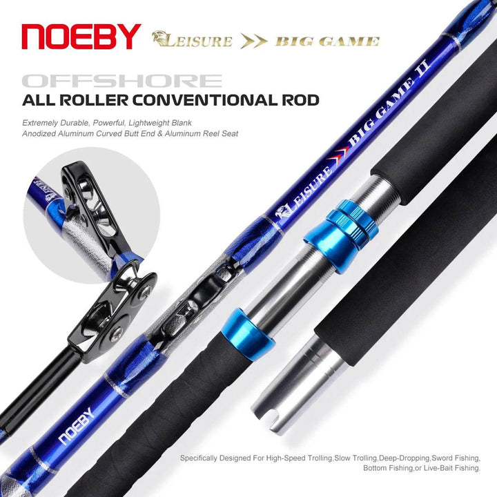 Noeby All Roller Offshore Trolling Rod - Fish & Cheaps | Fishing & Outdoor Gear