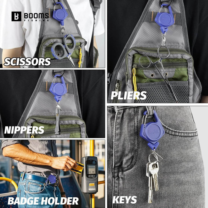 Booms Fishing XW80 Retractable Zinger Set - Fish & Cheaps | Fishing & Outdoor Gear