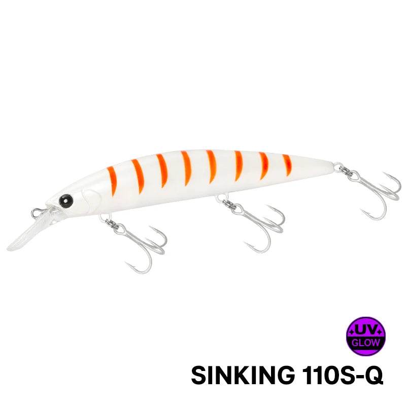 TSURINOYA WIZARD 110S Heavy Casting Minnow Lure - Fish & Cheaps | Fishing & Outdoor Gear