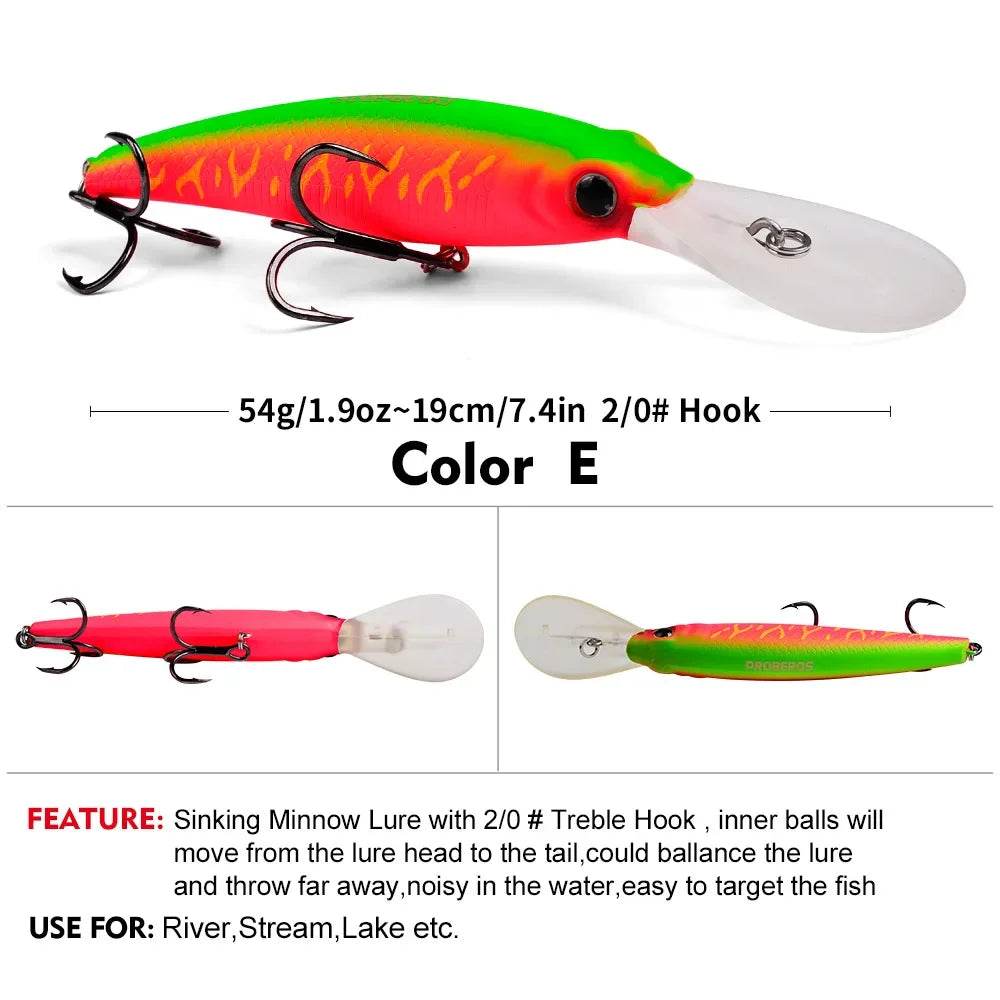 PROBEROS Sinking Laser Minnow 19cm - Fish & Cheaps | Fishing & Outdoor Gear