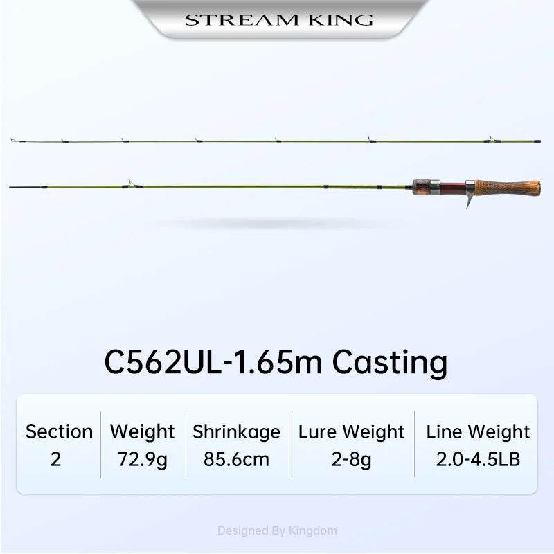 KINGDOM STREAM KING Ultralight Carbon Rod – Travel Perfection - Fish & Cheaps | Fishing & Outdoor Gear