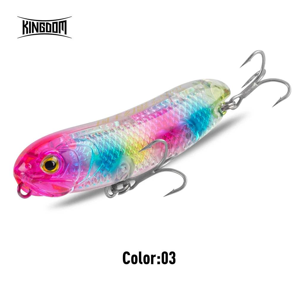Kingdom Z-Dog 3D Hologram Topwater Lure - Fish & Cheaps | Fishing & Outdoor Gear