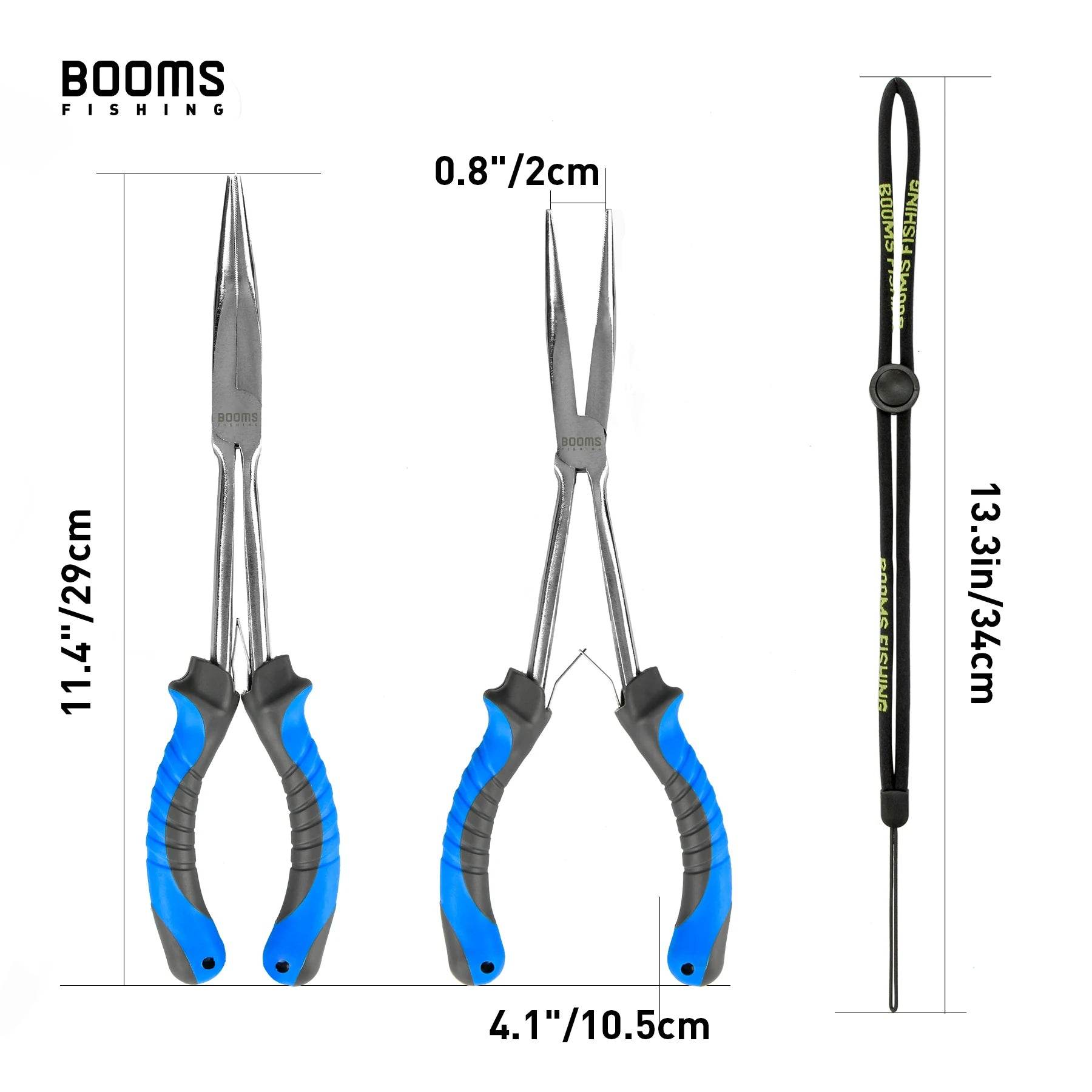 Booms Fishing F05 Long Nose Hook Remover Pliers - Fish & Cheaps | Fishing & Outdoor Gear