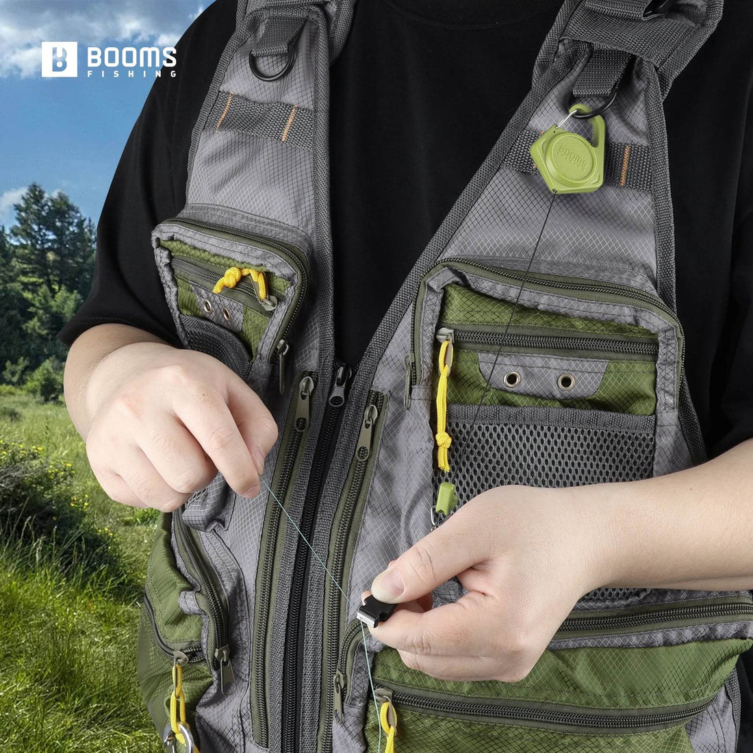 Booms Fishing XW80 Retractable Zinger - Fish & Cheaps | Fishing & Outdoor Gear