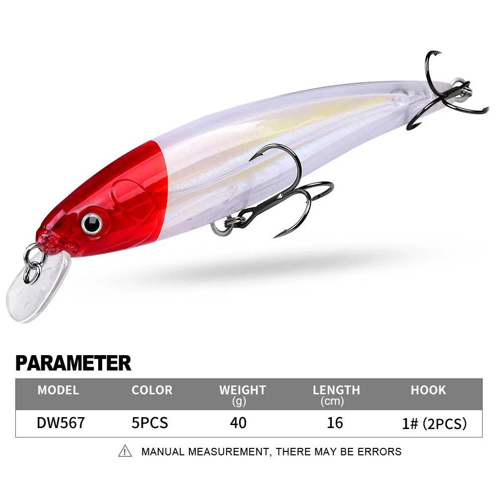 PROBEROS 160mm Minnow Wobbler - Fish & Cheaps | Fishing & Outdoor Gear