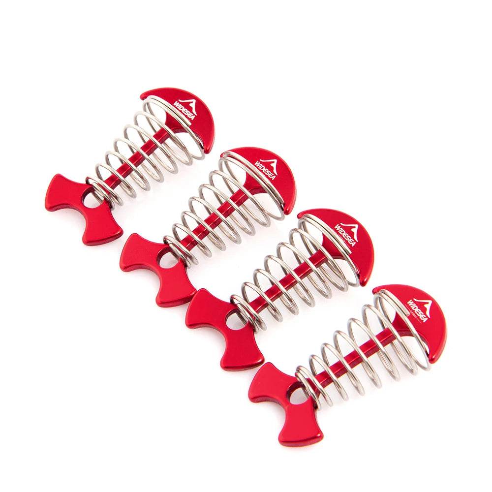 Widesea Fish Bone Deck Carabiner Set - Fish & Cheaps | Fishing & Outdoor Gear