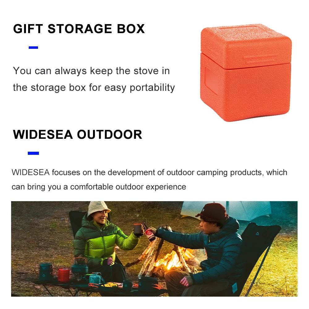 Widesea Big Power Camping Gas Stove - Fish & Cheaps | Fishing & Outdoor Gear