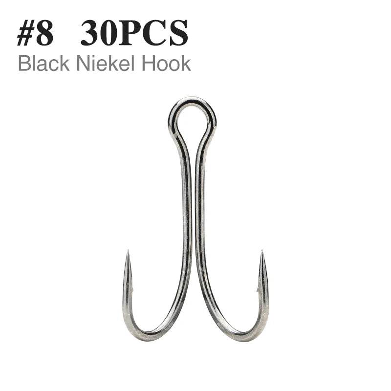 TSURINOYA Double Frog Hooks – Ultra Sharp, Durable Design - Fish & Cheaps | Fishing & Outdoor Gear