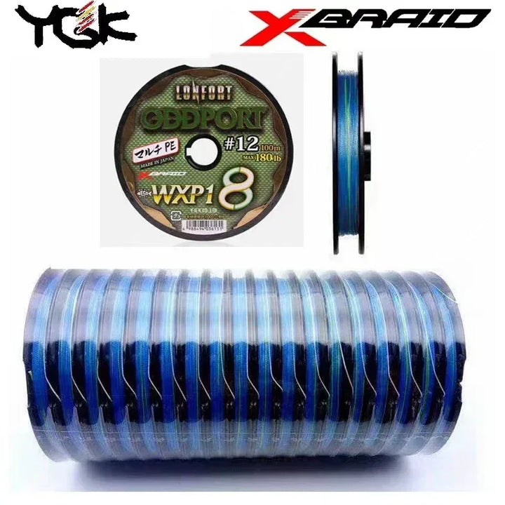 YGK X-Braid Oddport WXP1 8 Braid Fishing Line - Fish & Cheaps | Fishing & Outdoor Gear