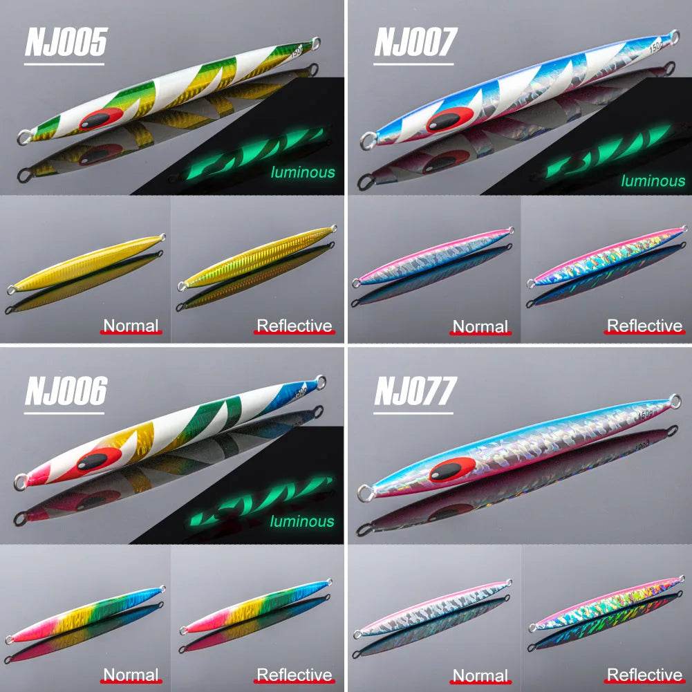 NOEBY 80g Metal Jig – High-Speed Deep Jigging Lure - Fish & Cheaps | Fishing & Outdoor Gear