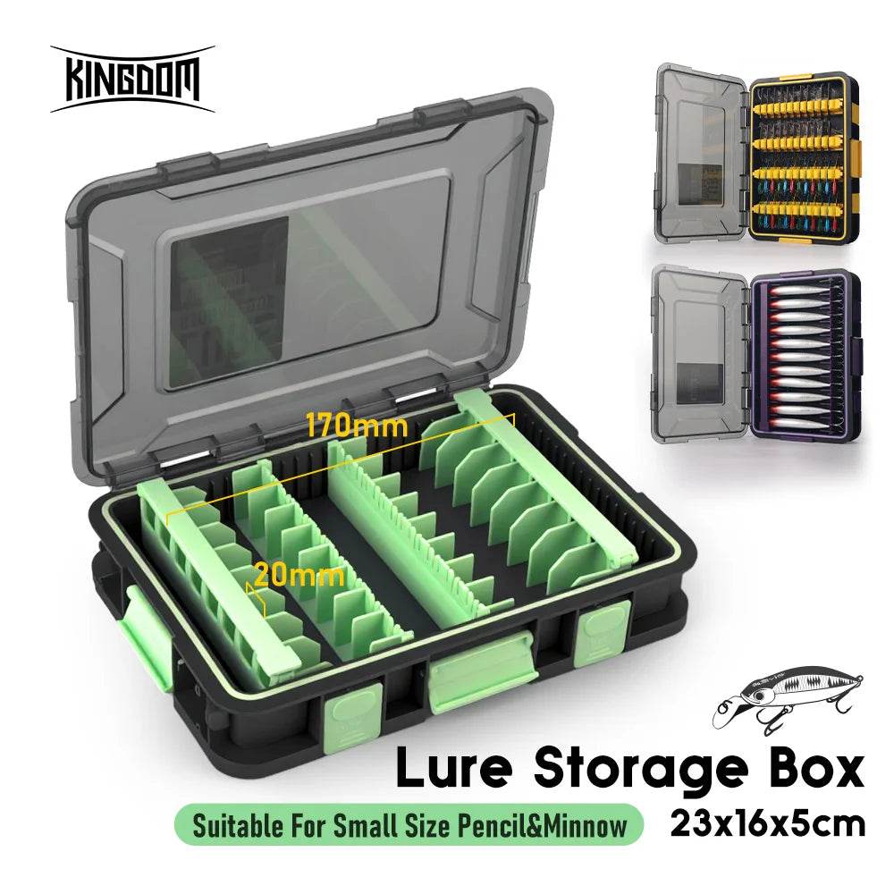 Kingdom Fishing Lure Stacking Storage Box - Fish & Cheaps | Fishing & Outdoor Gear