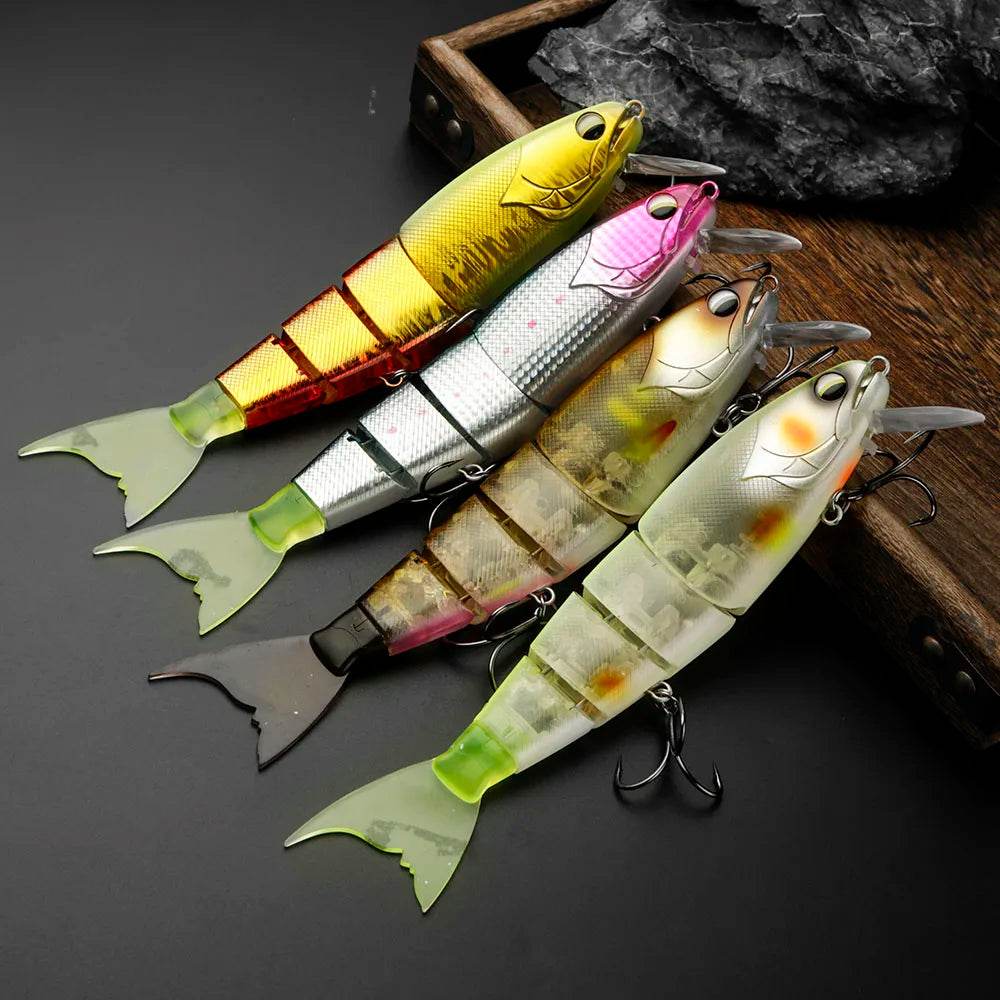 JOHNCOO 4-Section Swim Bait Lure - Fish & Cheaps | Fishing & Outdoor Gear