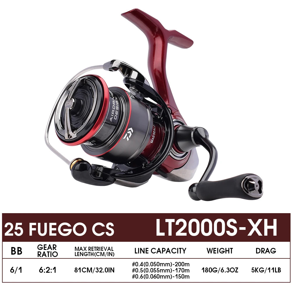 Daiwa Fuego CS LT 2025 Fishing Spinning Reel