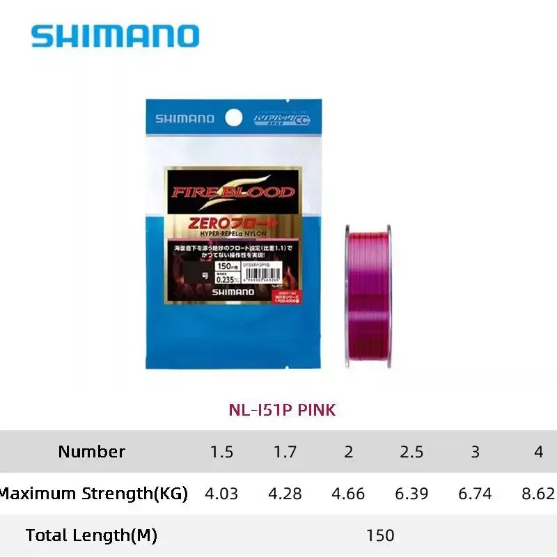 Shimano Fireblood Hyper-Repel α Zero Monofilament Line - Fish & Cheaps | Fishing & Outdoor Gear