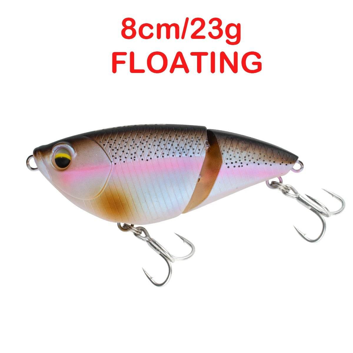 JOHNCOO Multi Jointed VIB Swimbait—8cm - Fish & Cheaps | Fishing & Outdoor Gear