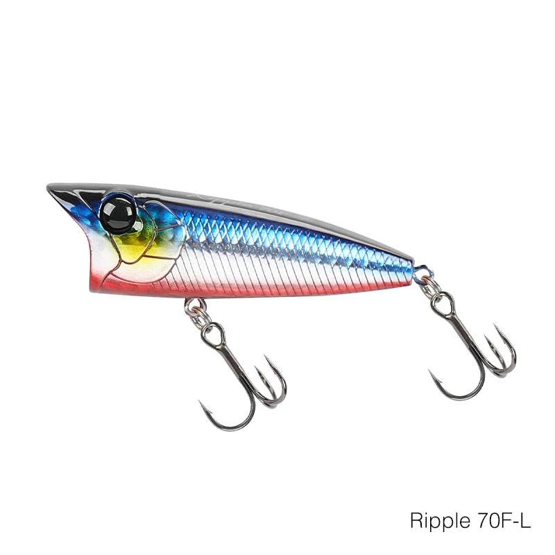 TSURINOYA 70F Popper Ripple – Surface Casting Lure - Fish & Cheaps | Fishing & Outdoor Gear
