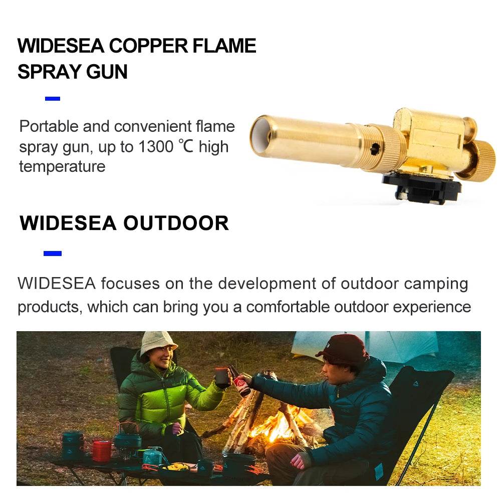 Widesea BBQ Flame Torch — Instant Heat for Outdoor Cooking - Fish & Cheaps | Fishing & Outdoor Gear