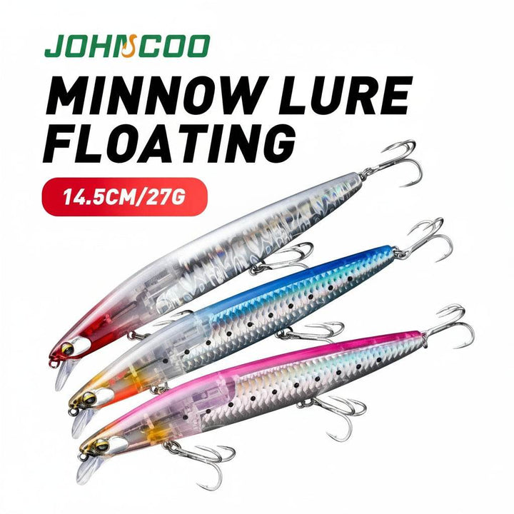 JOHNCOO Flash Blade 14.5cm Floating Minnow - Fish & Cheaps | Fishing & Outdoor Gear