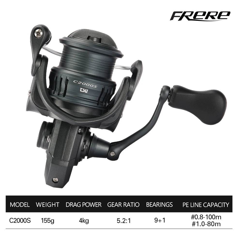 TSURINOYA FRERE Ultralight Spinning Reel - Fish & Cheaps | Fishing & Outdoor Gear