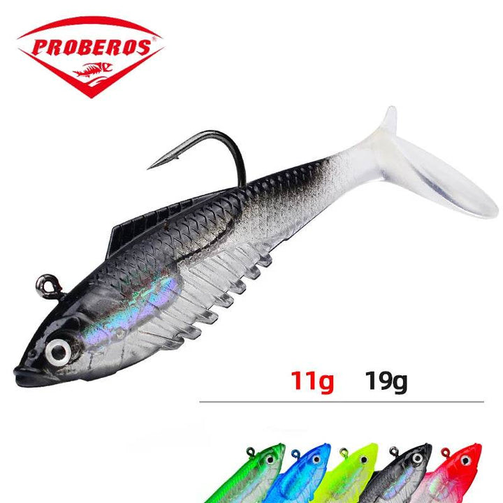 PROBEROS T Tail Soft Lure – Premium Jig Hook - Fish & Cheaps | Fishing & Outdoor Gear
