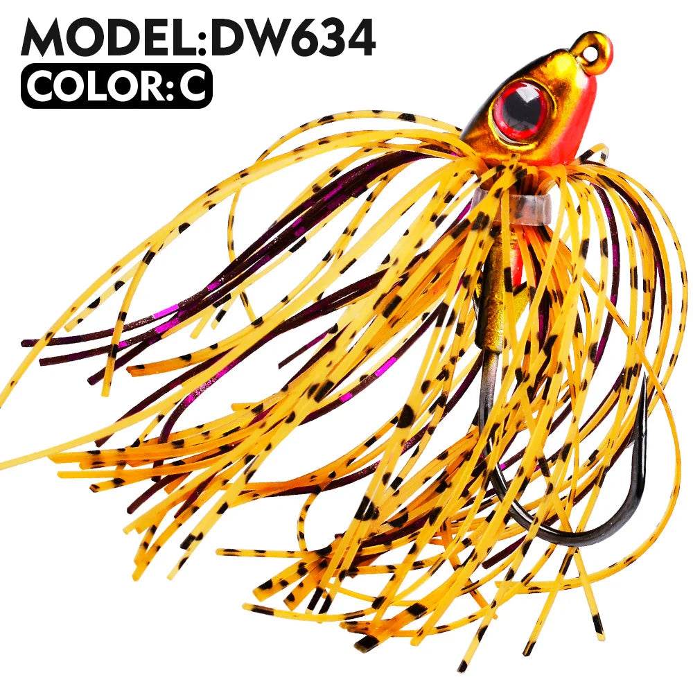 PROBEROS Weedless Spinnerbait Jig - Fish & Cheaps | Fishing & Outdoor Gear