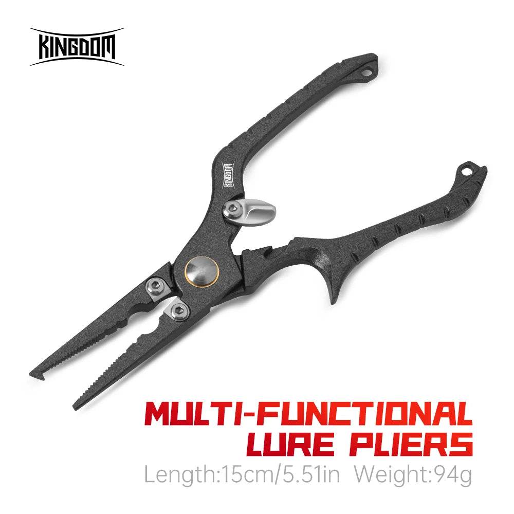 Kingdom Multifunctional Fishing Pliers 15cm - Fish & Cheaps | Fishing & Outdoor Gear