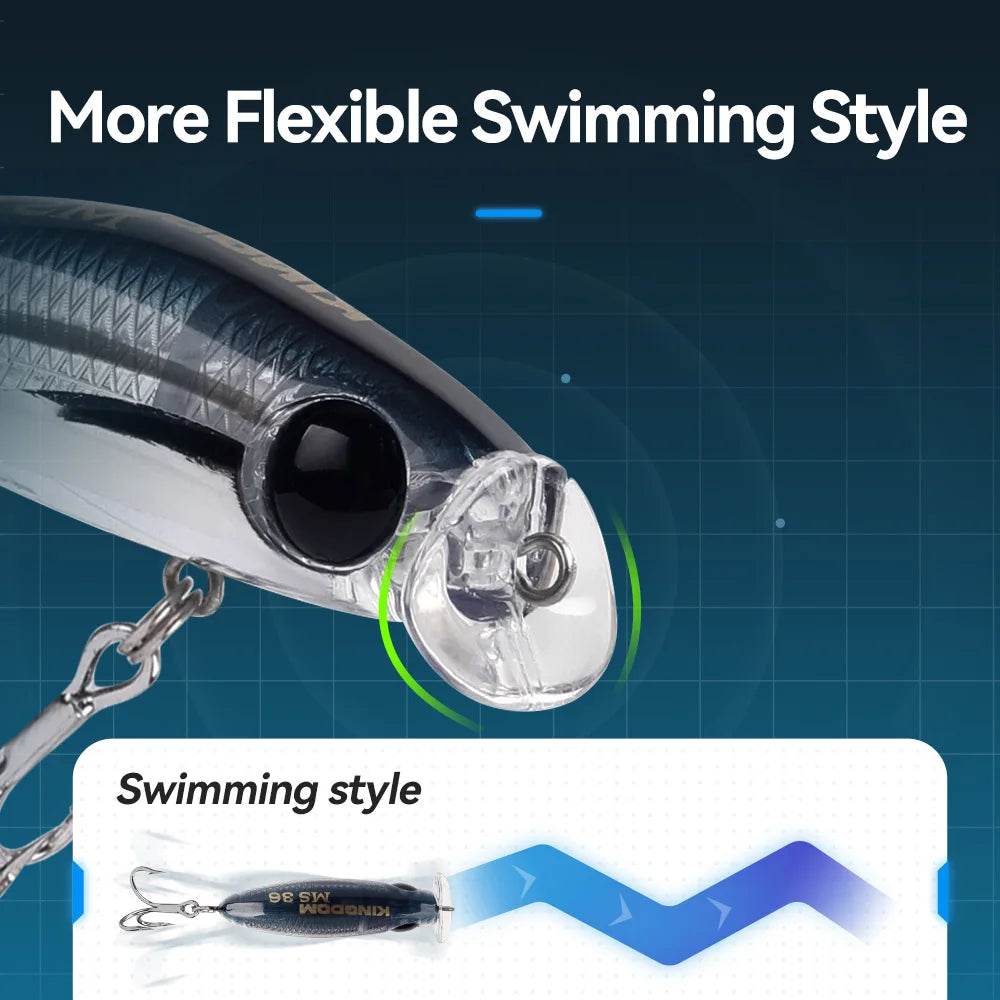 Kingdom Micro Minnow 2.6g – Precision Lure for Every Angler - Fish & Cheaps | Fishing & Outdoor Gear