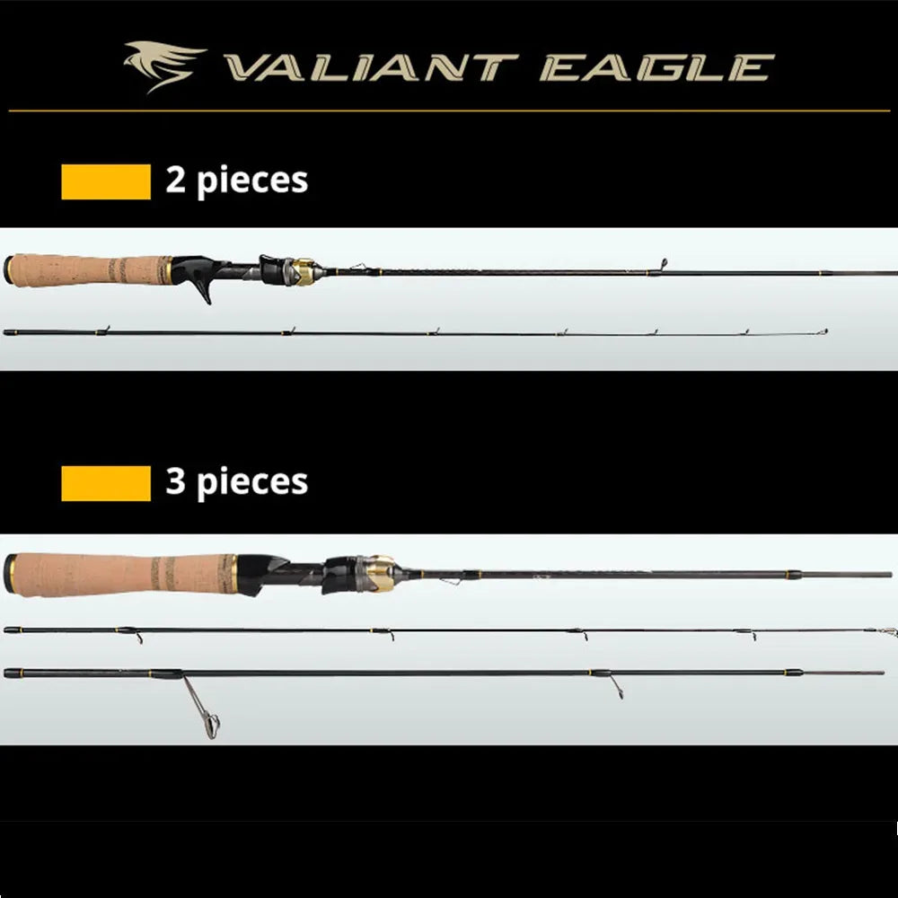 KastKing Valiant Eagle Ultralight Bait Finesse Rod - Fish & Cheaps | Fishing & Outdoor Gear
